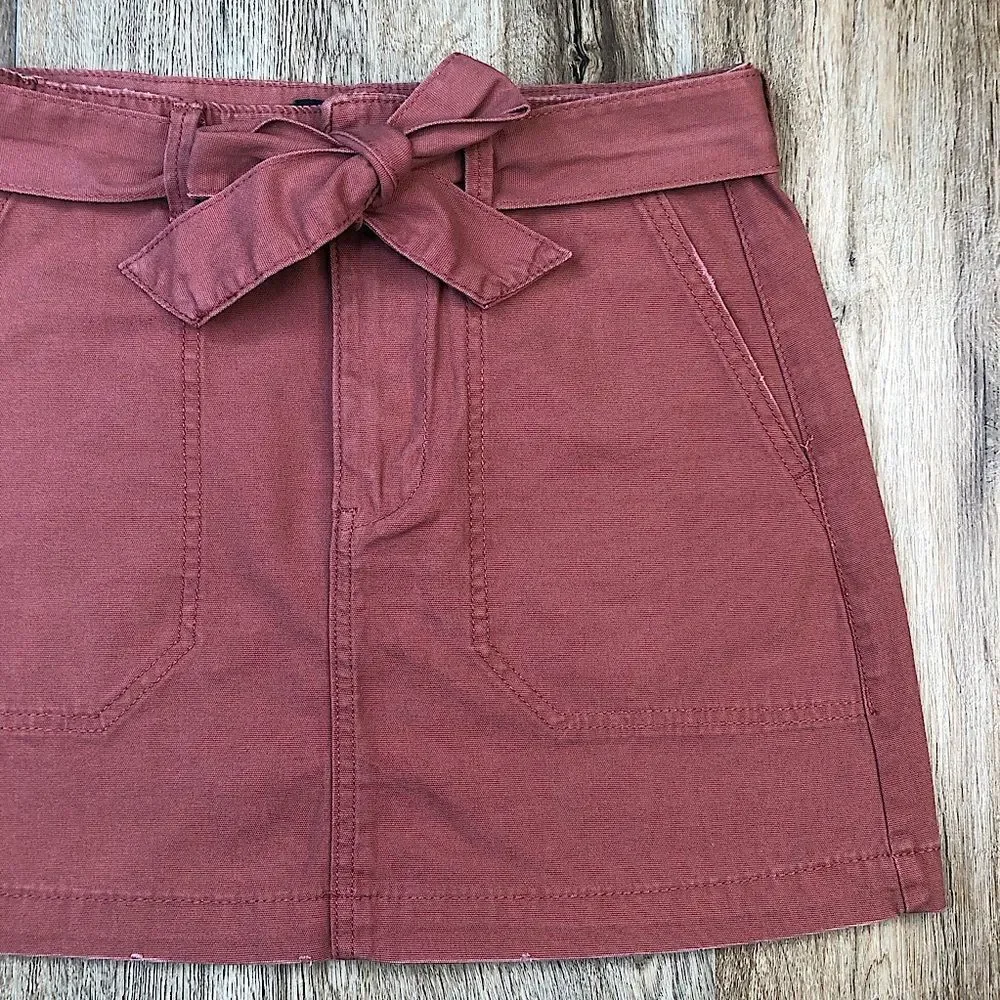 Tilly’s Indigo Rein Cargo Mini Skirt sz S